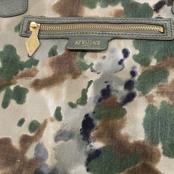 SOLD ON MERCARI 
MZ Wallace Camo NWOT Tote Handbag Green - Picture 11 of 15